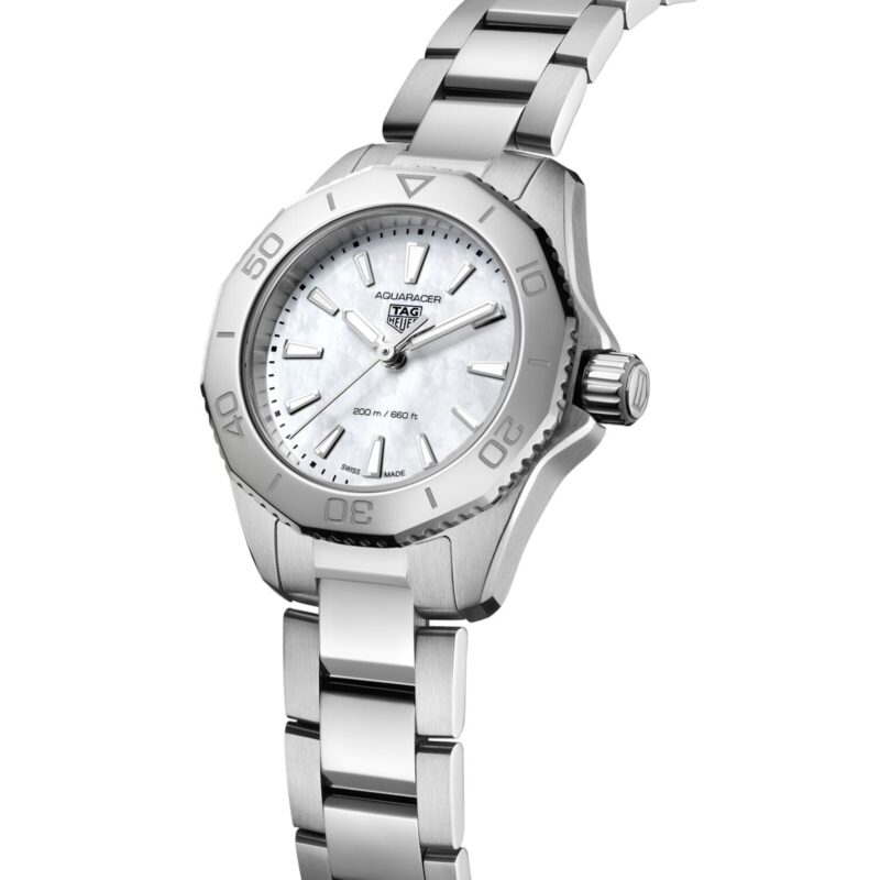 TAG HEUER AQUARACER PROFESSIONAL 200 30MM LADIES WATCH MOTHER OF PEARL WBP1418.BA0622 - Image 2