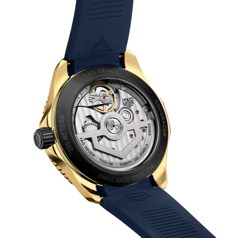 TAG HEUER AQUARACER PROFESSIONAL 200 40MM MENS WATCH BLUE WBP5152.FT6210 - Image 4
