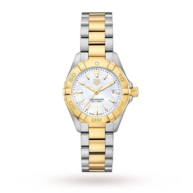 TAG HEUER AQUARACER 300M 27MM QUARTZ LADIES WATCH WBD1420.BB0321