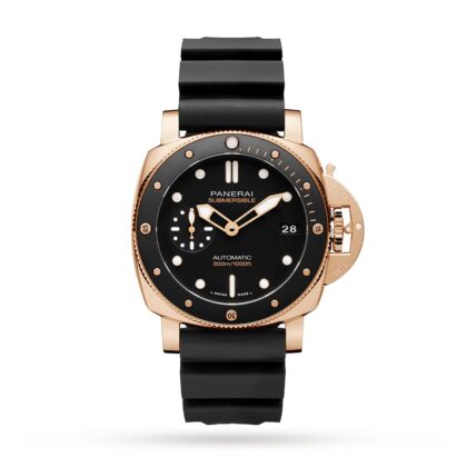 PANERAI SUBMERSIBLE GOLDTECH 42MM MENS WATCH PAM02164