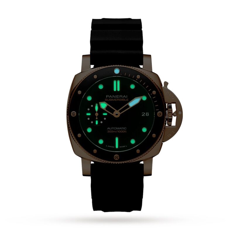 PANERAI SUBMERSIBLE GOLDTECH 42MM MENS WATCH PAM02164 - Image 3