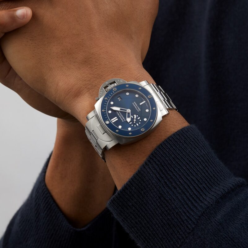 PANERAI SUBMERSIBLE BLU NOTTE 42MM MENS WATCH PAM02068 - Image 8