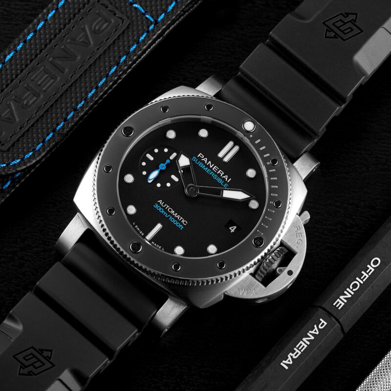 PANERAI SUBMERSIBLE 42MM MENS WATCH PAM00683 - Image 7