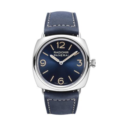 PANERAI RADIOMIR OFFICINE 45MM MENS WATCH BLUE PAM01383