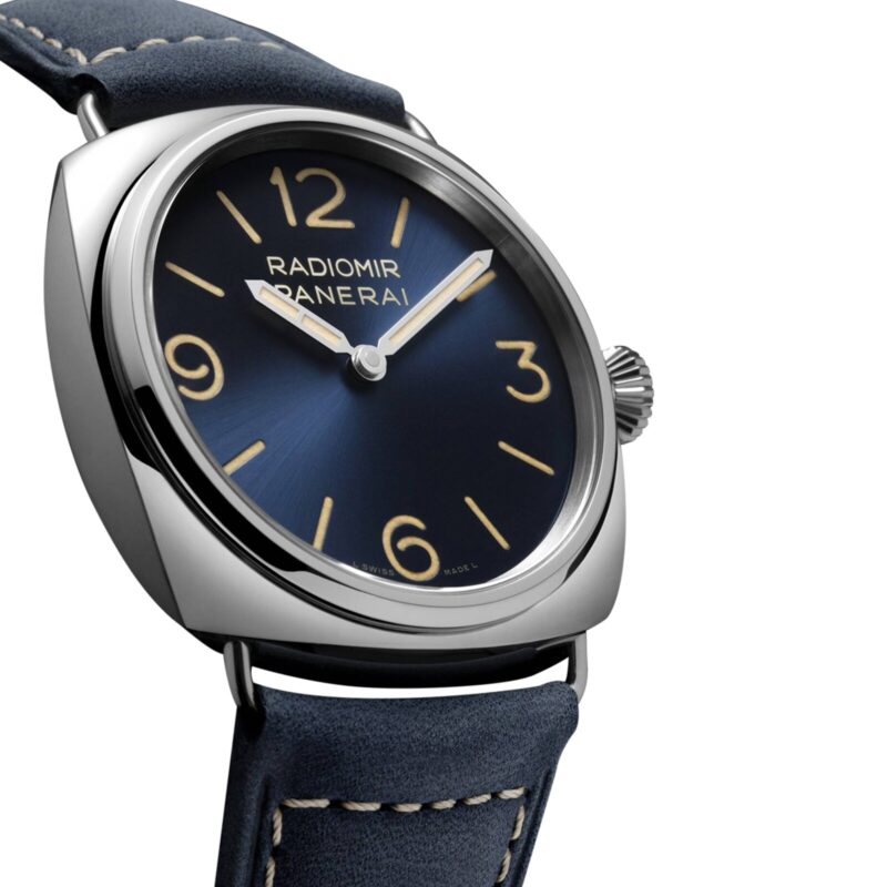 PANERAI RADIOMIR OFFICINE 45MM MENS WATCH BLUE PAM01383 - Image 7