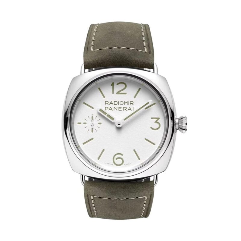PANERAI RADIOMIR OFFICINE 45MM MENS WATCH WHITE PAM01384