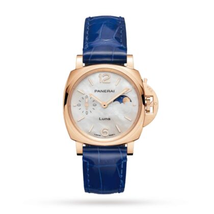 PANERAI LUMINOR DUE LUNA GOLDTECH 38MM LADIES WATCH PAM01181