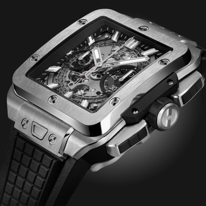 HUBLOT SQUARE BANG UNICO TITANITUM 42MM MENS WATCH 821.NX.0170.RX - Image 3
