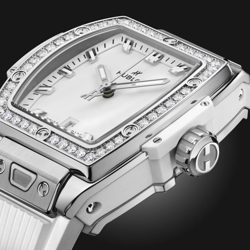 HUBLOT SPIRIT OF BIG BANG STEEL WHITE DIAMONDS 32MM 682.SE.2010.RW.1204 - Image 3