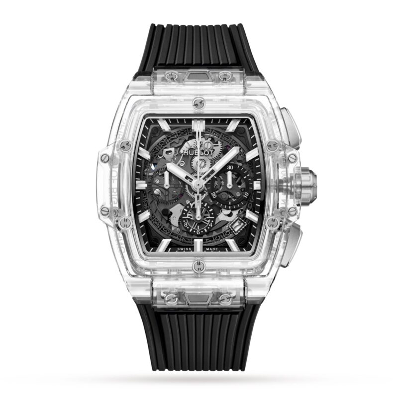HUBLOT SPIRIT OF BIG BANG MAGIC SAPPHIRE 42MM MENS WATCHES 642.JX.0170.RX