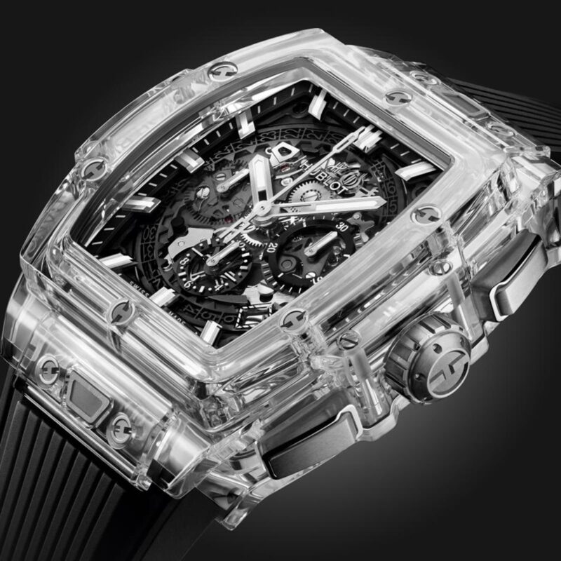 HUBLOT SPIRIT OF BIG BANG MAGIC SAPPHIRE 42MM MENS WATCHES 642.JX.0170.RX - Image 3