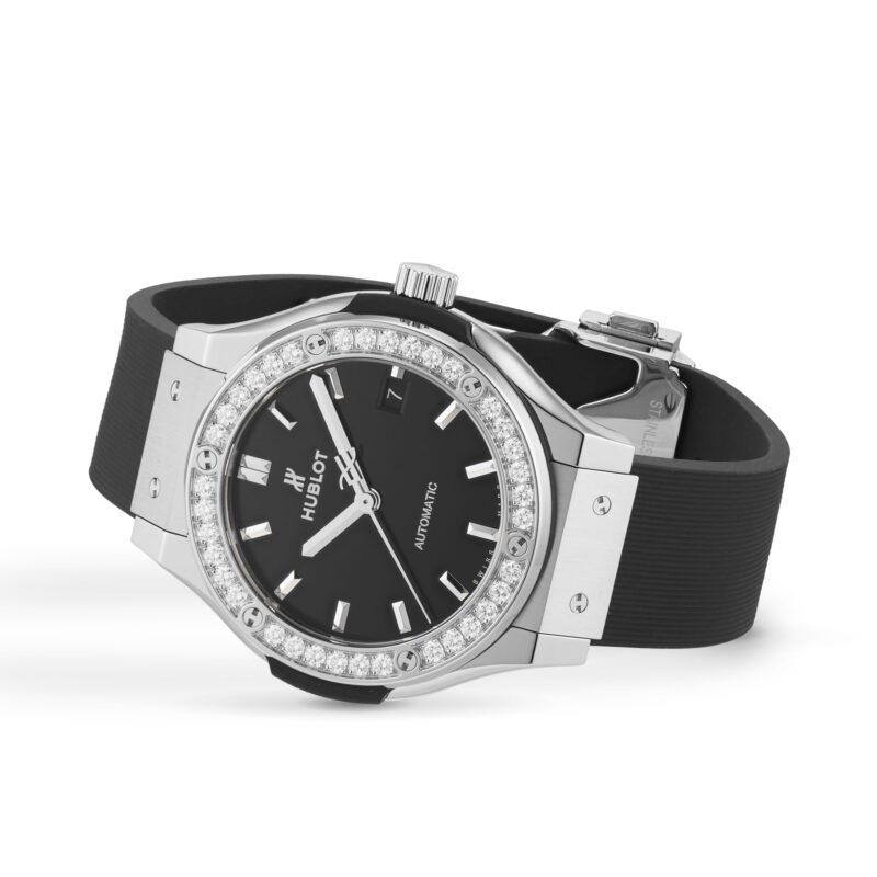 HUBLOT CLASSIC FUSION TITANIUM DIAMONDS 38MM 565.NX.1470.RX.1204 - Image 3