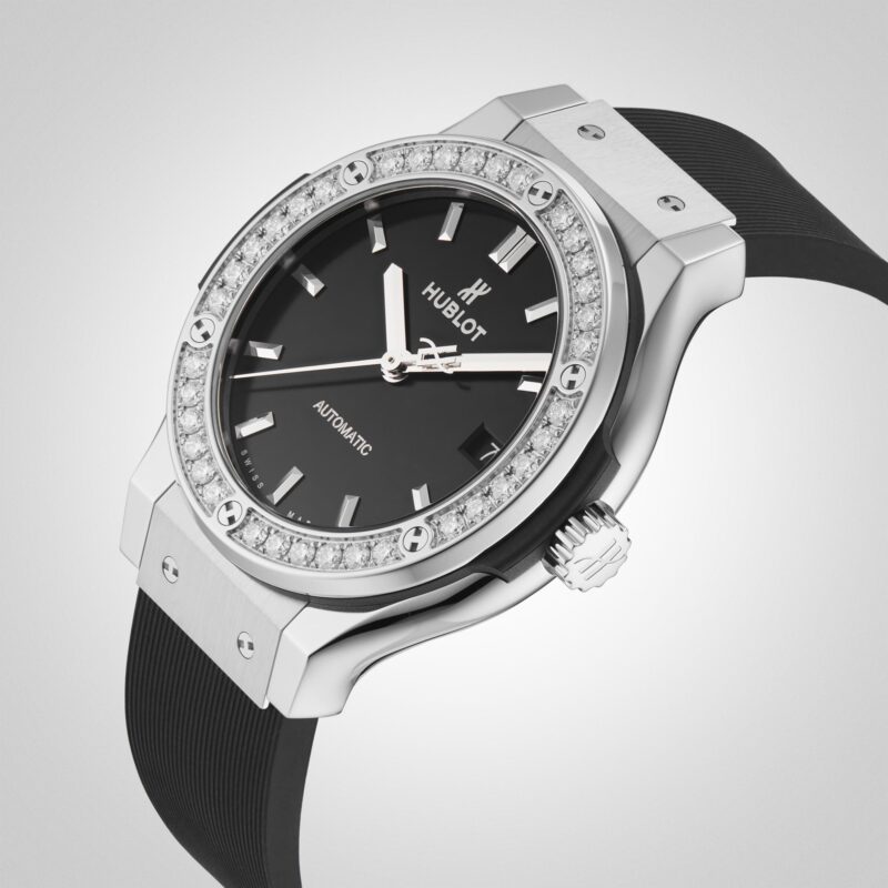 HUBLOT CLASSIC FUSION TITANIUM DIAMONDS 38MM 565.NX.1470.RX.1204 - Image 6