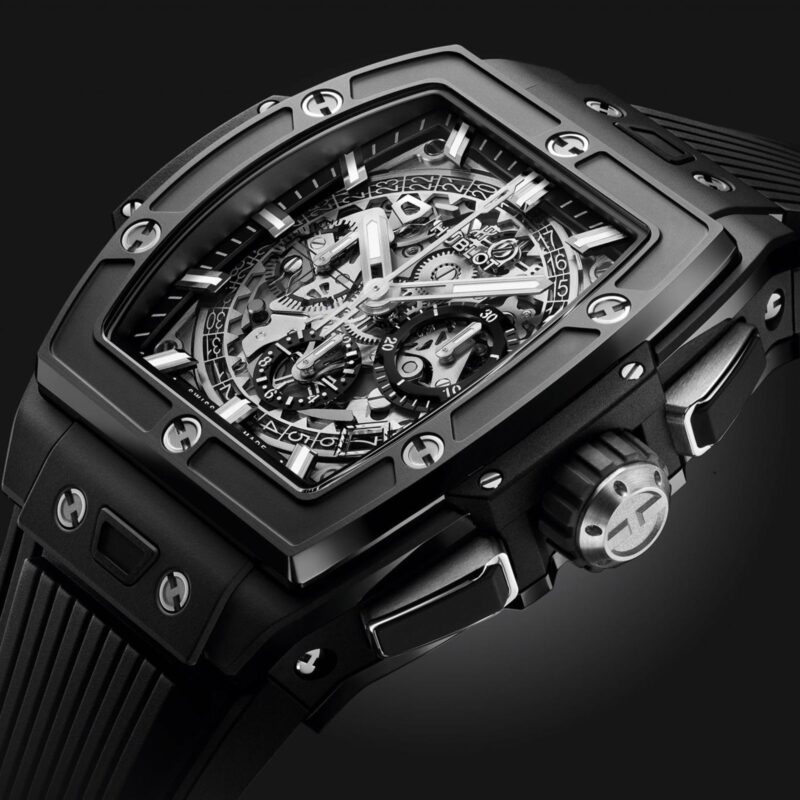 HUBLOT SPIRIT OF BIG BANG BLACK MAGIC 42MM MENS WATCH BLACK 642.CI.0170.RX - Image 2