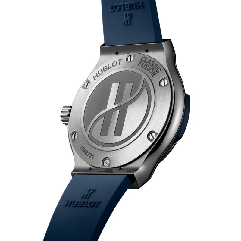 HUBLOT CLASSIC FUSION TITANIUM BLUE 33MM 581.NX.7170.RX.1104 - Image 5