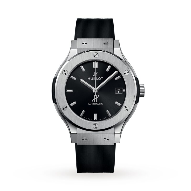 HUBLOT CLASSIC FUSION TITANIUM 38MM LADIES WATCH 565.NX.1470.RX