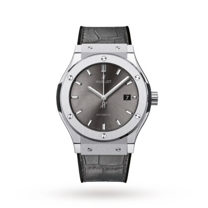 HUBLOT CLASSIC FUSION RACING GREY TITANIUM 42MM 542.NX.7071.LR