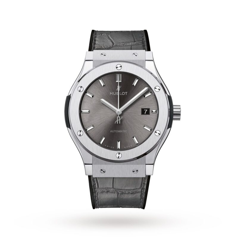 HUBLOT CLASSIC FUSION RACING GREY TITANIUM 42MM 542.NX.7071.LR