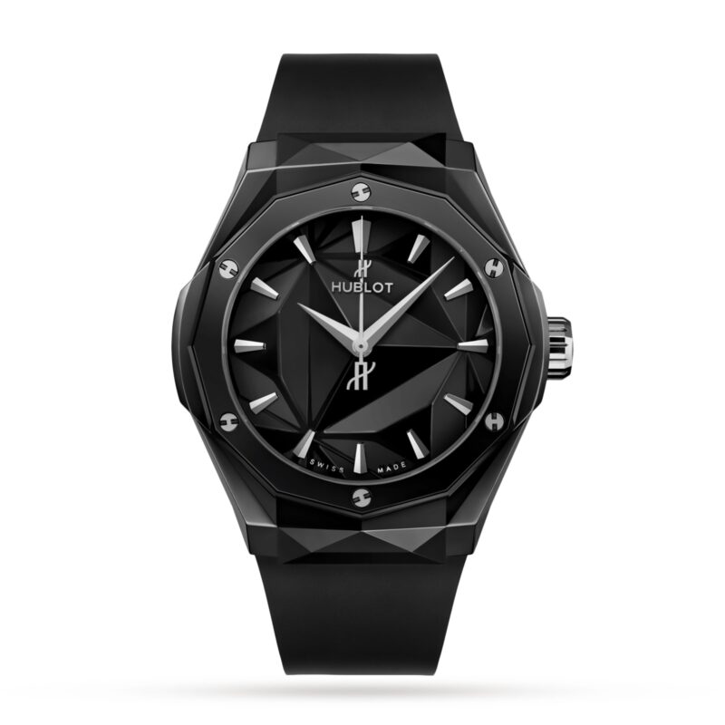 HUBLOT CLASSIC FUSION ORLINSKI BLACK MAGIC 40MM MENS WATCH 550.CS.1800.RX.ORL21