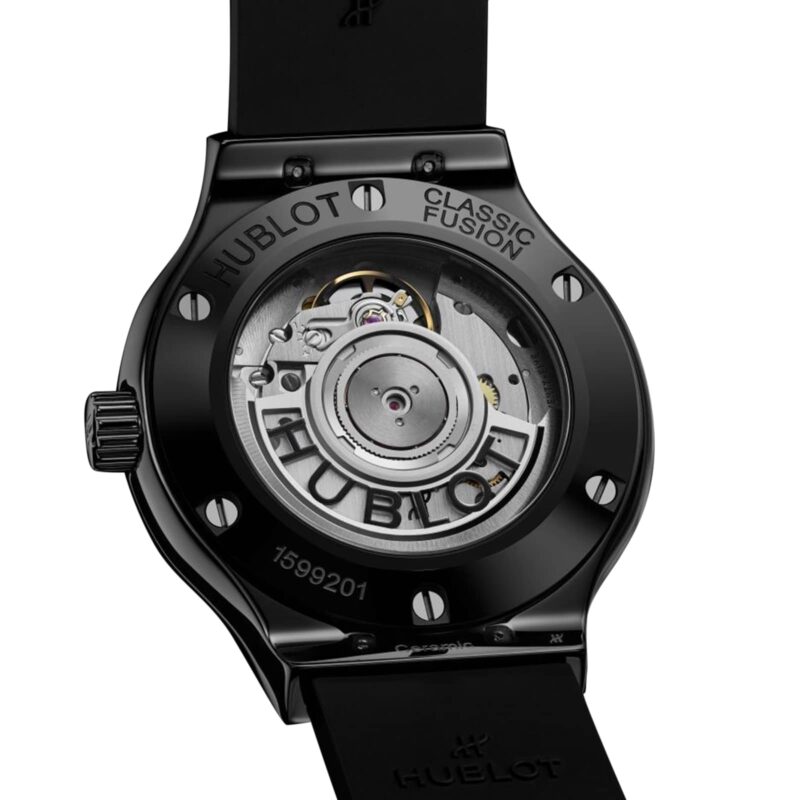 HUBLOT CLASSIC FUSION ORIGINAL BLACK MAGIC 38MM MENS WATCH 565.CX.1270.RX.MDM - Image 4