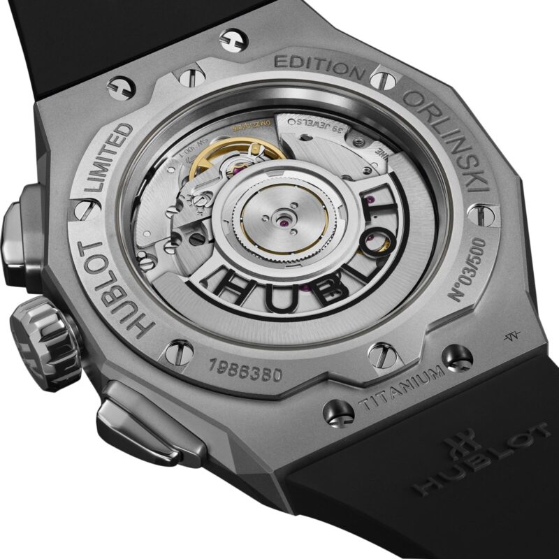 HUBLOT CLASSIC FUSION CHRONOGRAPH ORLINSKI TITANIUM 41MM 549.NI.1270.RX.ORL23 - Image 5