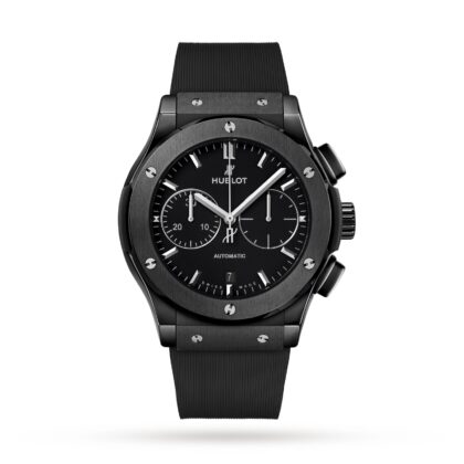 HUBLOT CLASSIC FUSION CHRONOGRAPH BLACK MAGIC 45MM 521.CM.1171.RX