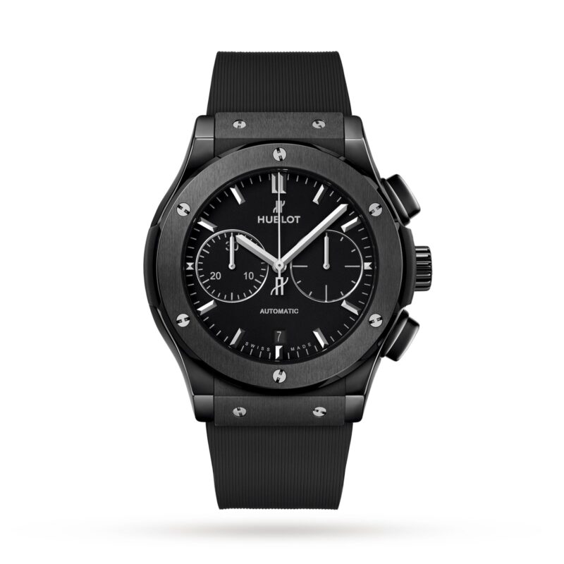HUBLOT CLASSIC FUSION CHRONOGRAPH BLACK MAGIC 45MM 521.CM.1171.RX
