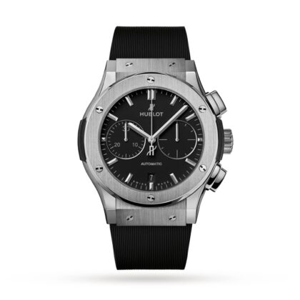 HUBLOT CLASSIC FUSHION CHRONOGRAPH TITANIUM 45MM 521.NX.1171.RX