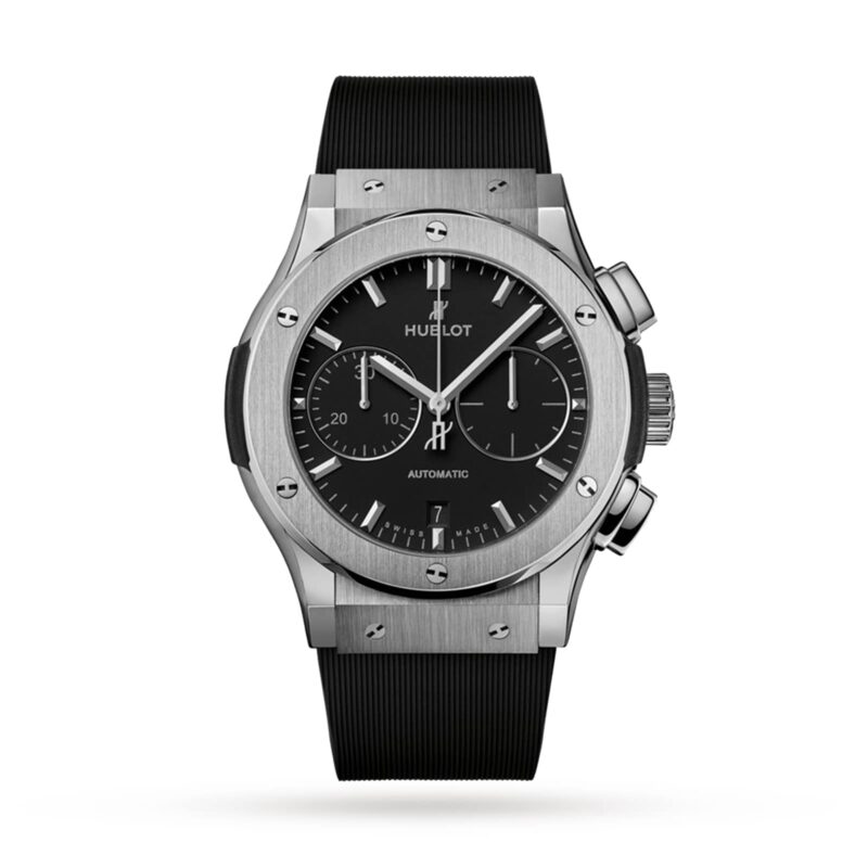 HUBLOT CLASSIC FUSHION CHRONOGRAPH TITANIUM 45MM 521.NX.1171.RX