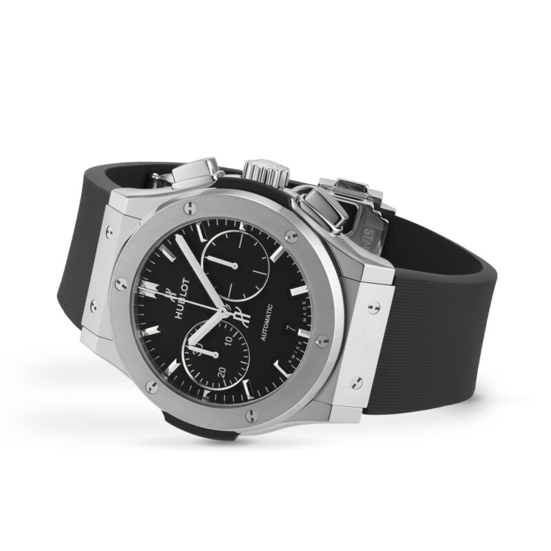 HUBLOT CLASSIC FUSHION CHRONOGRAPH TITANIUM 45MM 521.NX.1171.RX - Image 3