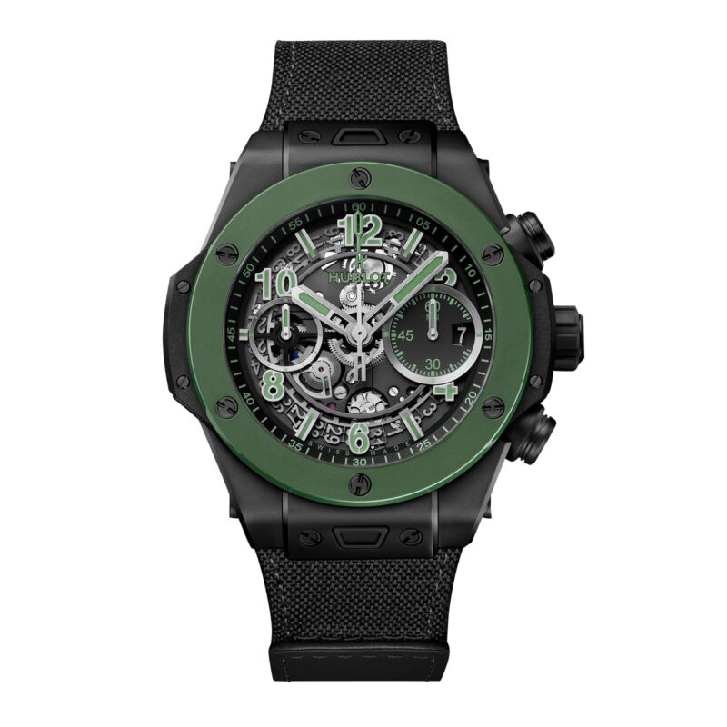 HUBLOT BIG BANG UNICO 42MM MENS WATCH GREEN THE WATCHES OF SWITZERLAND GROUP EXCLUSIVE 441.CG.1199.RX.WOG23