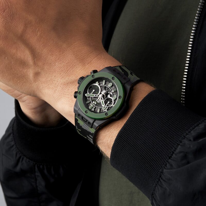 HUBLOT BIG BANG UNICO 42MM MENS WATCH GREEN THE WATCHES OF SWITZERLAND GROUP EXCLUSIVE 441.CG.1199.RX.WOG23 - Image 7