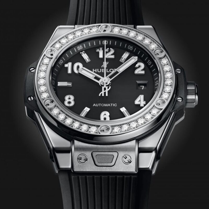 HUBLOT BIG BANG ONE CLICK STEEL DIAMONDS 33MM WATCH 485.SX.1170.RX.1204 - Image 2