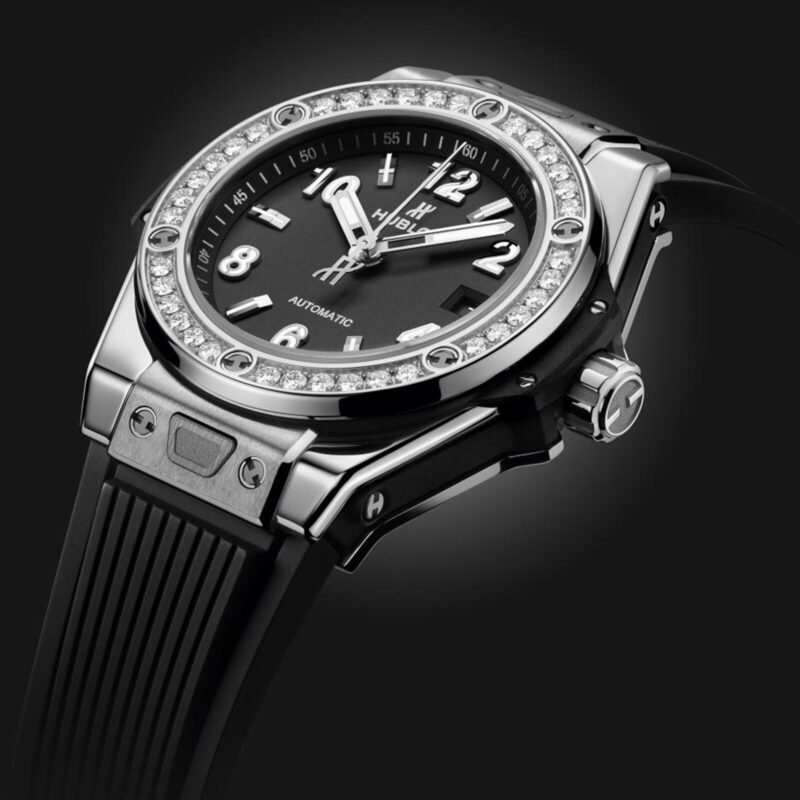 HUBLOT BIG BANG ONE CLICK STEEL DIAMONDS 33MM WATCH 485.SX.1170.RX.1204 - Image 4