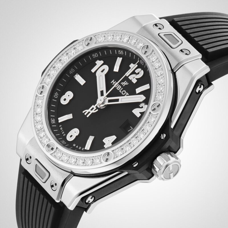 HUBLOT BIG BANG ONE CLICK STEEL DIAMONDS 33MM WATCH 485.SX.1170.RX.1204 - Image 9