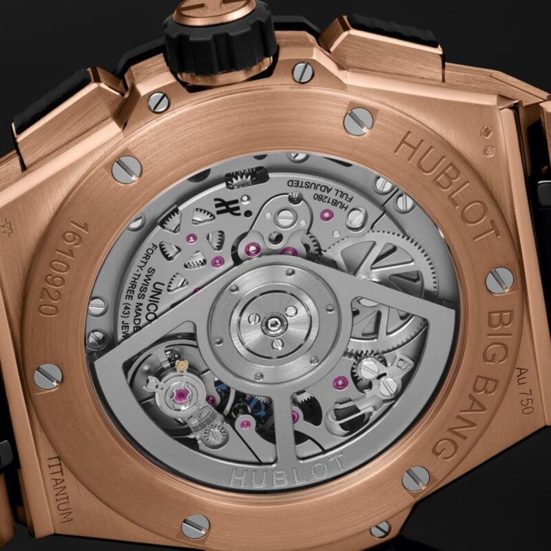 HUBLOT BIG BANG INTEGRATED KING GOLD CERAMIC 42MM MENS WATCH 451.OM.1180.OM - Image 4