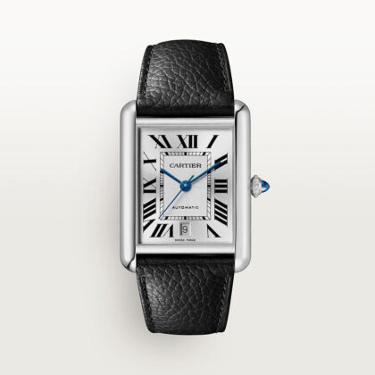 TANK MUST WATCH EXTRA-LARGE MODEL STEEL LEATHER CRWSTA0040