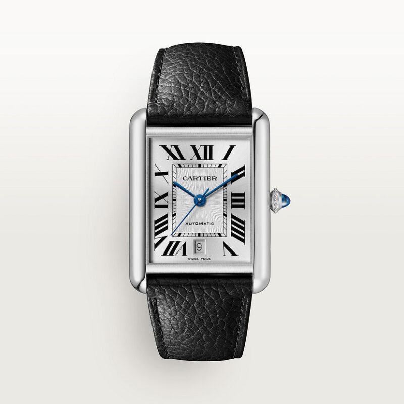 TANK MUST WATCH EXTRA-LARGE MODEL STEEL LEATHER CRWSTA0040 - Image 2