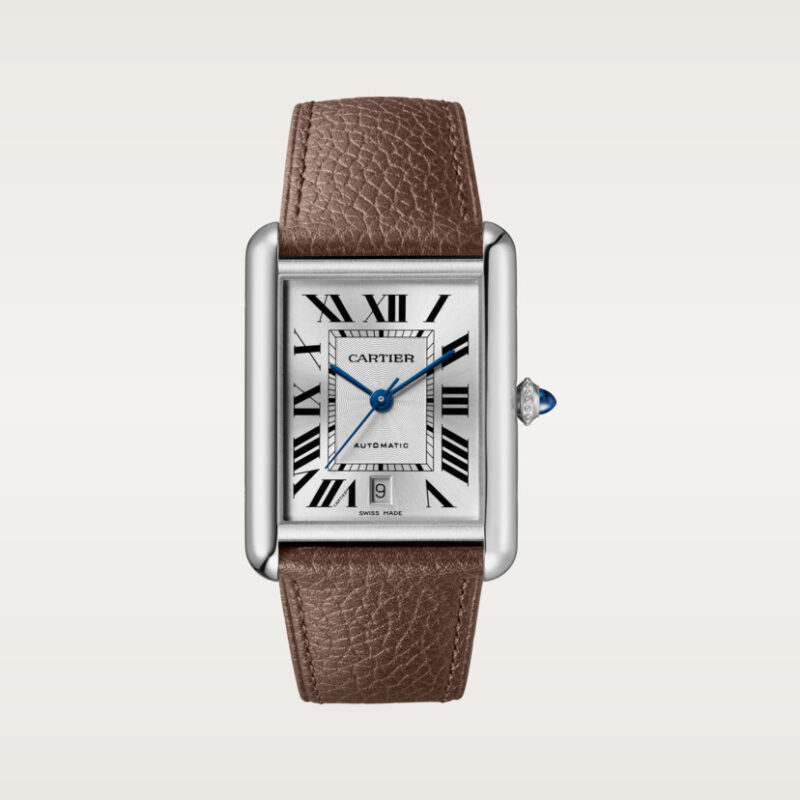 TANK MUST WATCH EXTRA-LARGE MODEL STEEL LEATHER CRWSTA0040 - Image 12