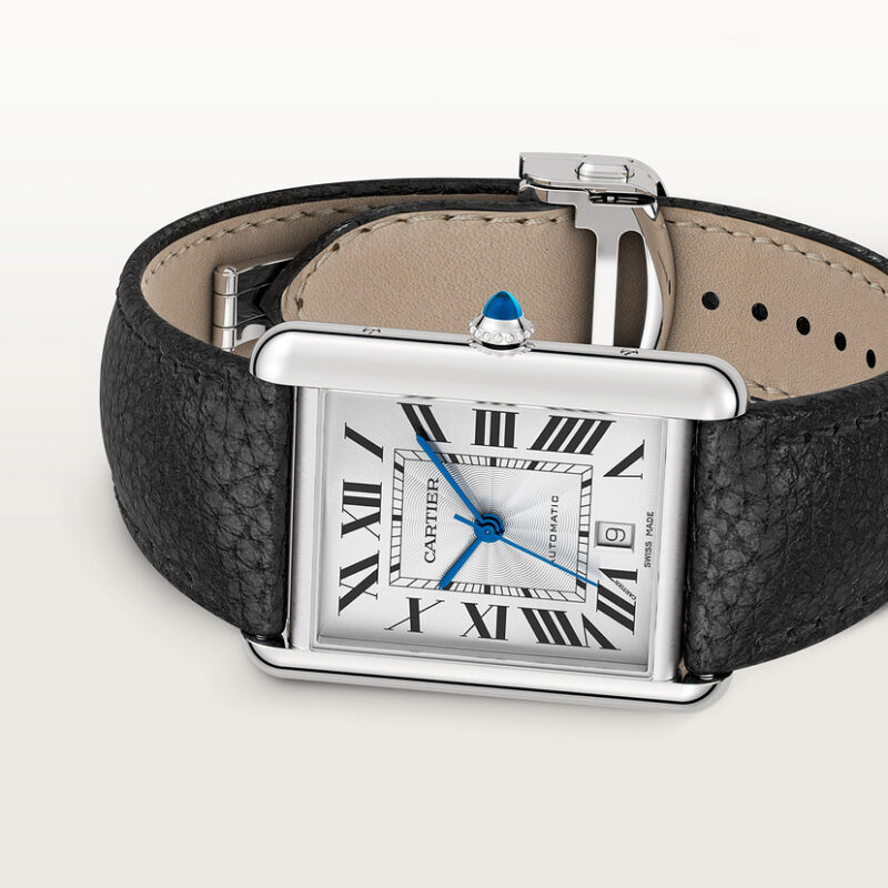 TANK MUST WATCH EXTRA-LARGE MODEL STEEL LEATHER CRWSTA0040 - Image 6