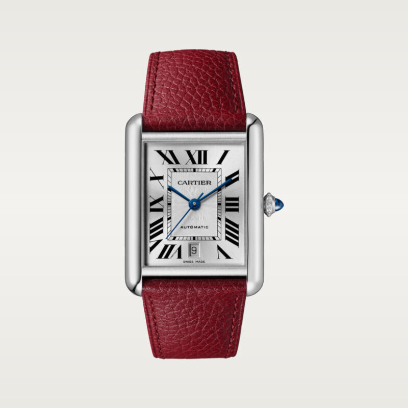 TANK MUST WATCH EXTRA-LARGE MODEL STEEL LEATHER CRWSTA0040 - Image 10