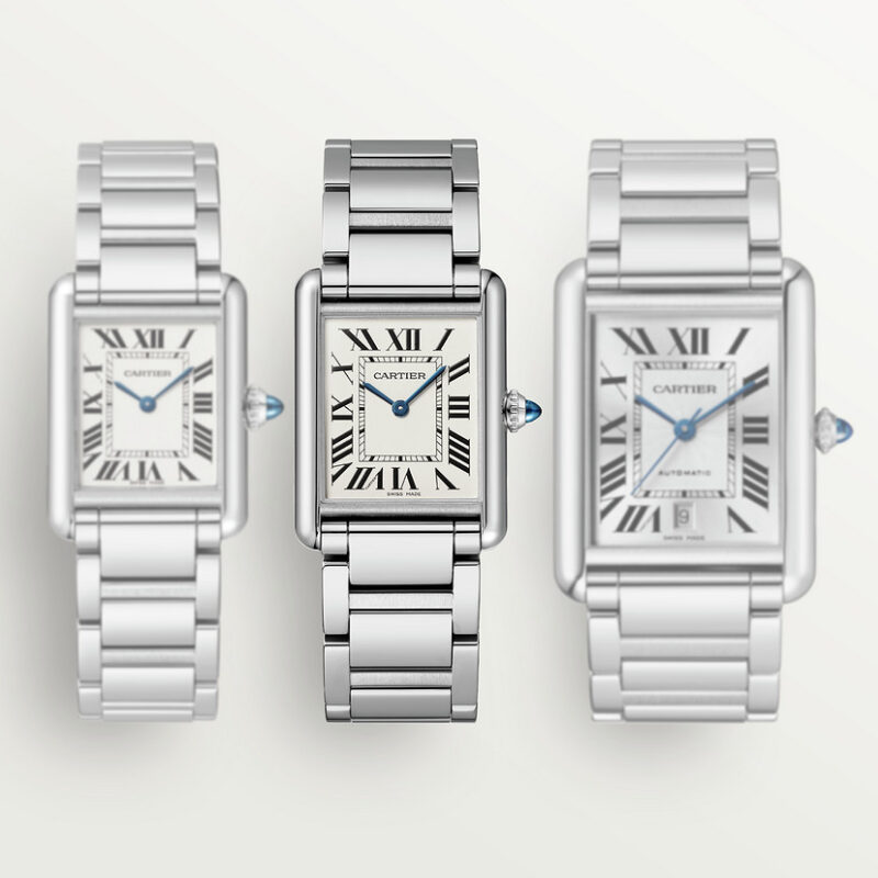 TANK MUST WATCH LARGE MODEL QUARTZ MOVEMENT STEEL CRWSTA0052 - Image 4