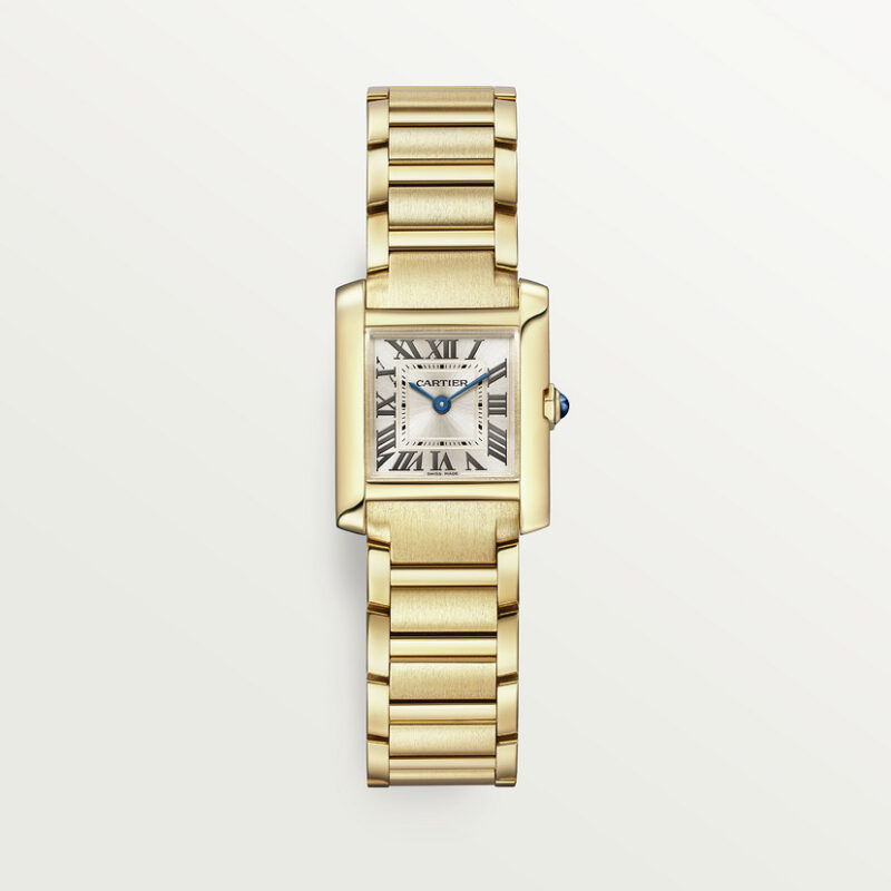 TANK FRANAISE WATCH SMALL MODEL QUARTZ MOVEMENT YELLOW GOLD CRWGTA0114 - Image 2