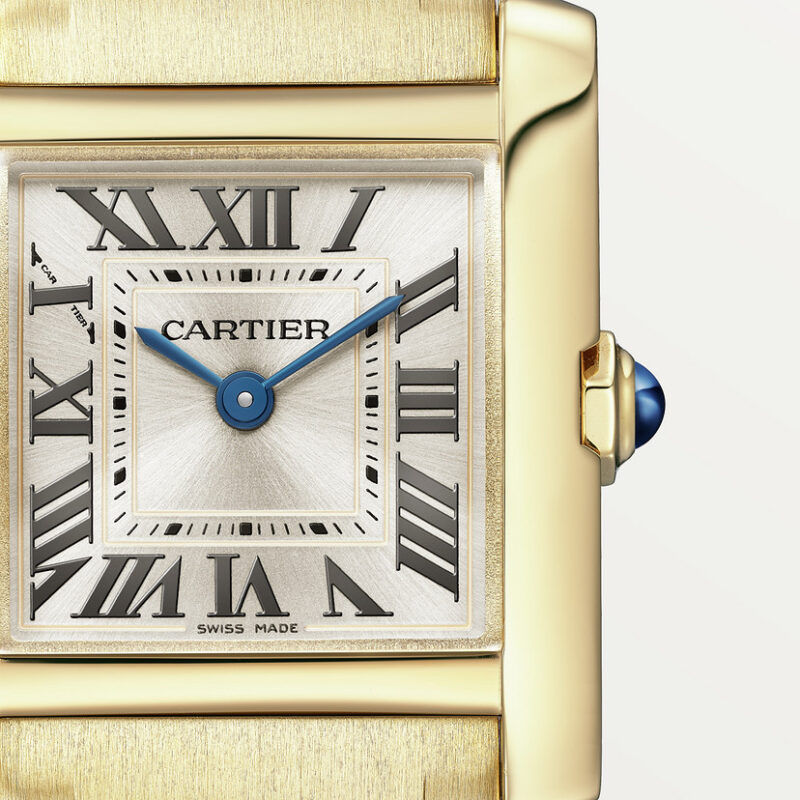 TANK FRANAISE WATCH SMALL MODEL QUARTZ MOVEMENT YELLOW GOLD CRWGTA0114 - Image 8