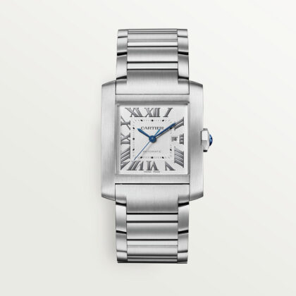 TANK FRANAISE WATCH LARGE MODEL STEEL CRWSTA0067