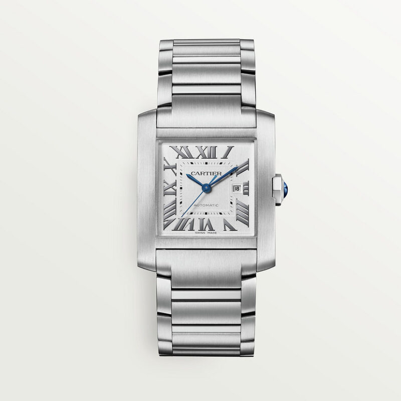 TANK FRANAISE WATCH LARGE MODEL STEEL CRWSTA0067