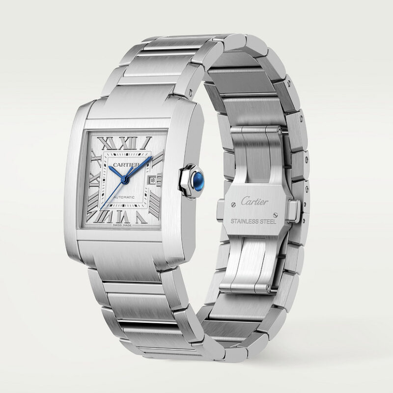 TANK FRANAISE WATCH LARGE MODEL STEEL CRWSTA0067 - Image 3