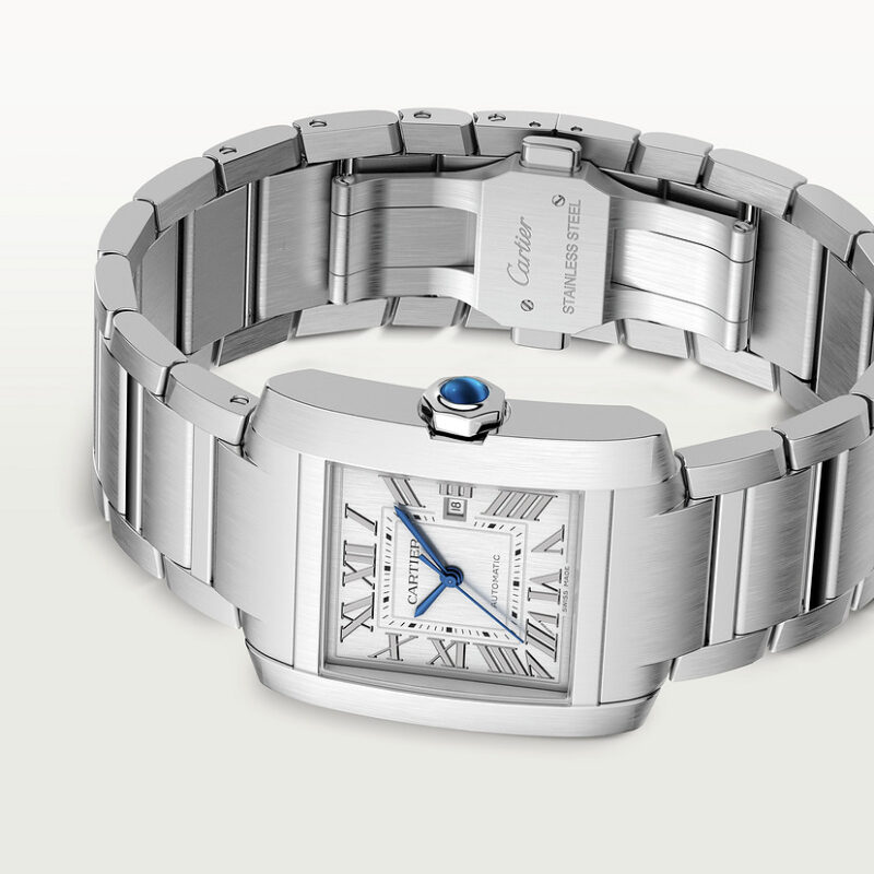 TANK FRANAISE WATCH LARGE MODEL STEEL CRWSTA0067 - Image 7