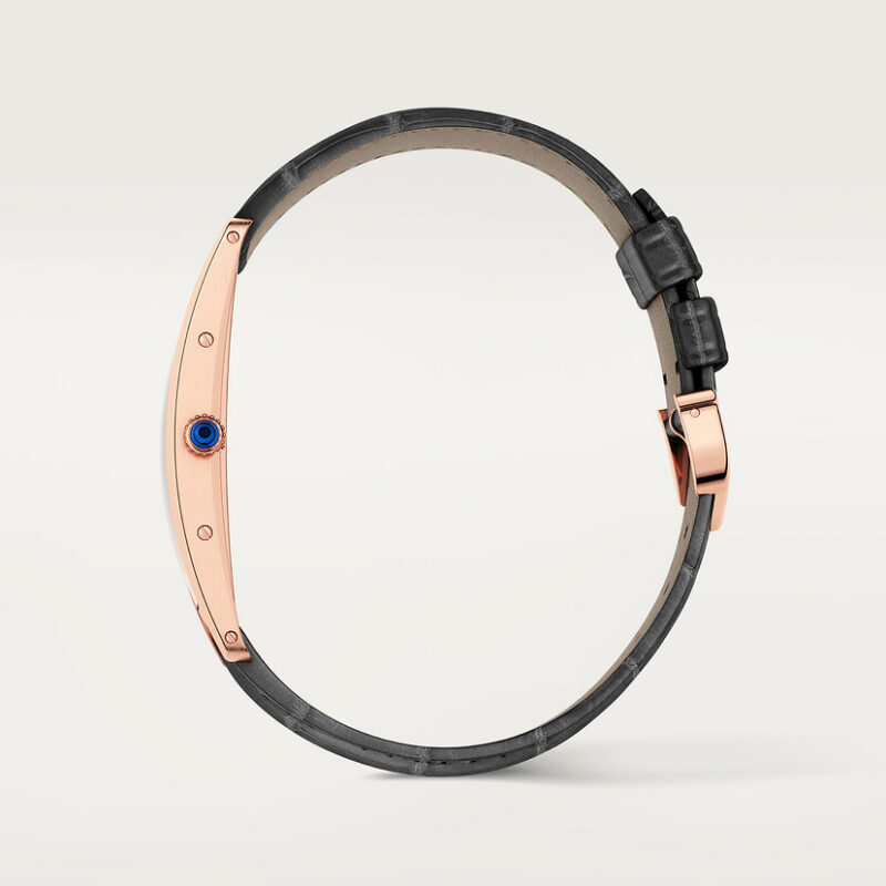 TANK CINTR??E WATCH LARGE MODEL ROSE GOLD LEATHER CRWGTA0025 - Image 3
