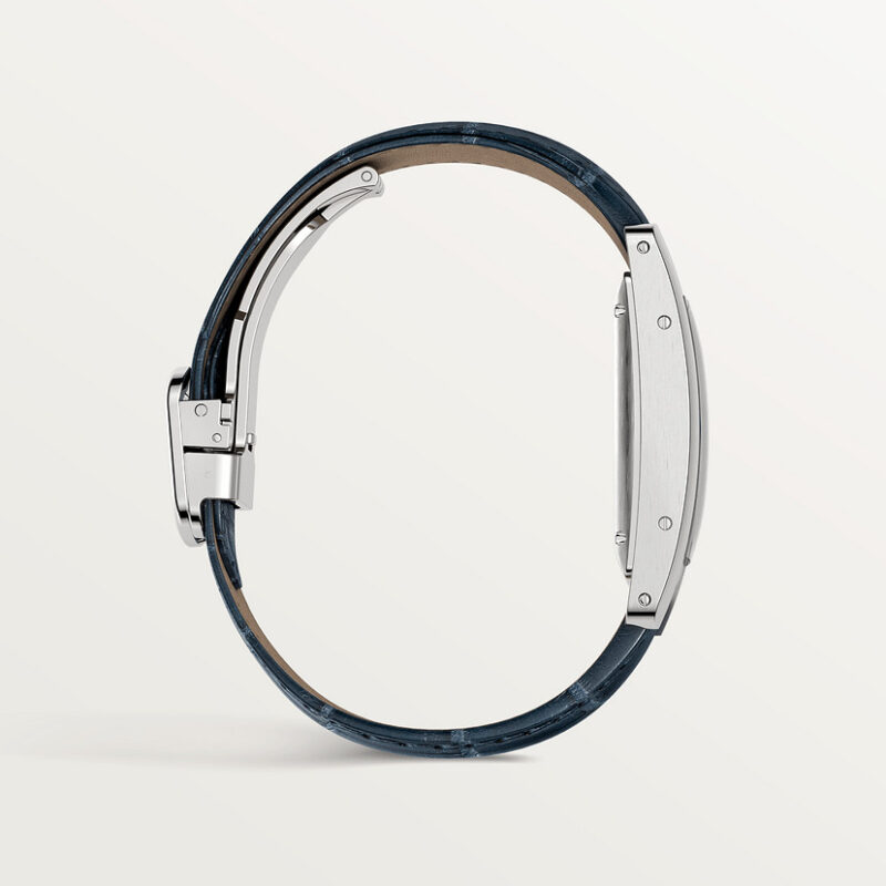 TANK AM??RICAINE WATCH MEDIUM MODEL STEEL LEATHER CRWSTA0044 - Image 5